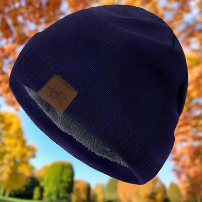 Unisex Knitted Beanie – Warm Lined for Fall & Winter