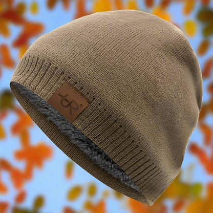 Unisex Knitted Beanie – Warm Lined for Fall & Winter