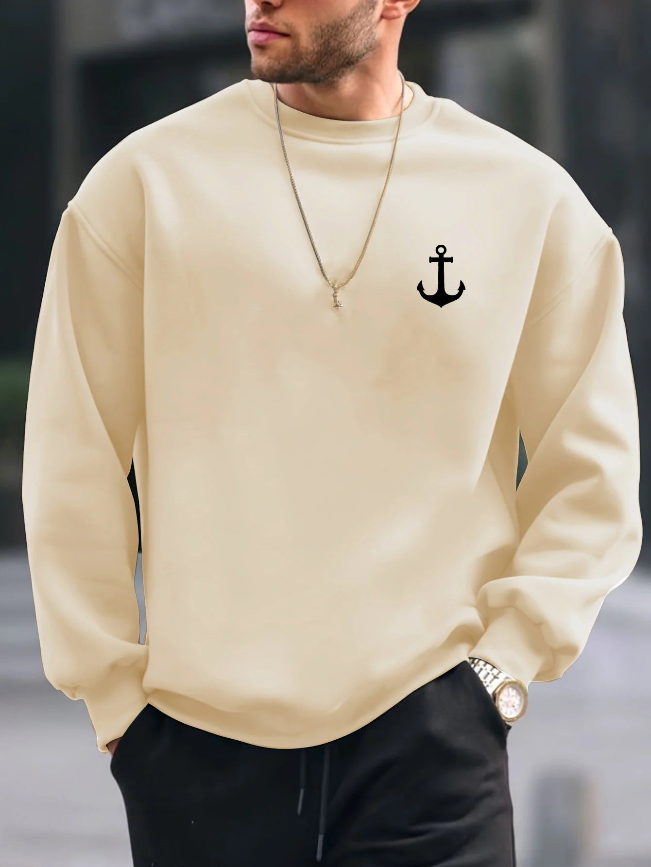 Unisex Essential Sweatshirt – Cozy Pullover for Fall & Winter